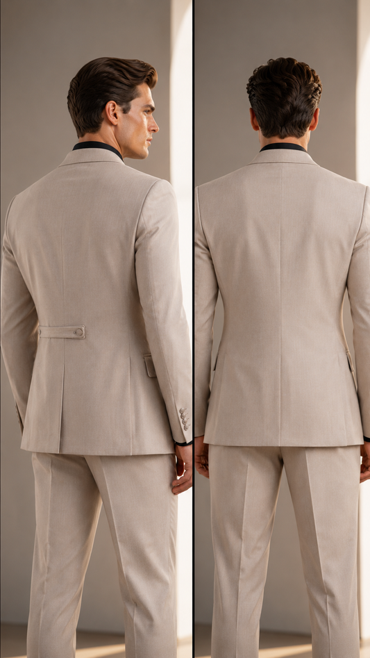 Saco Ejecutivo con Hebilla Lateral