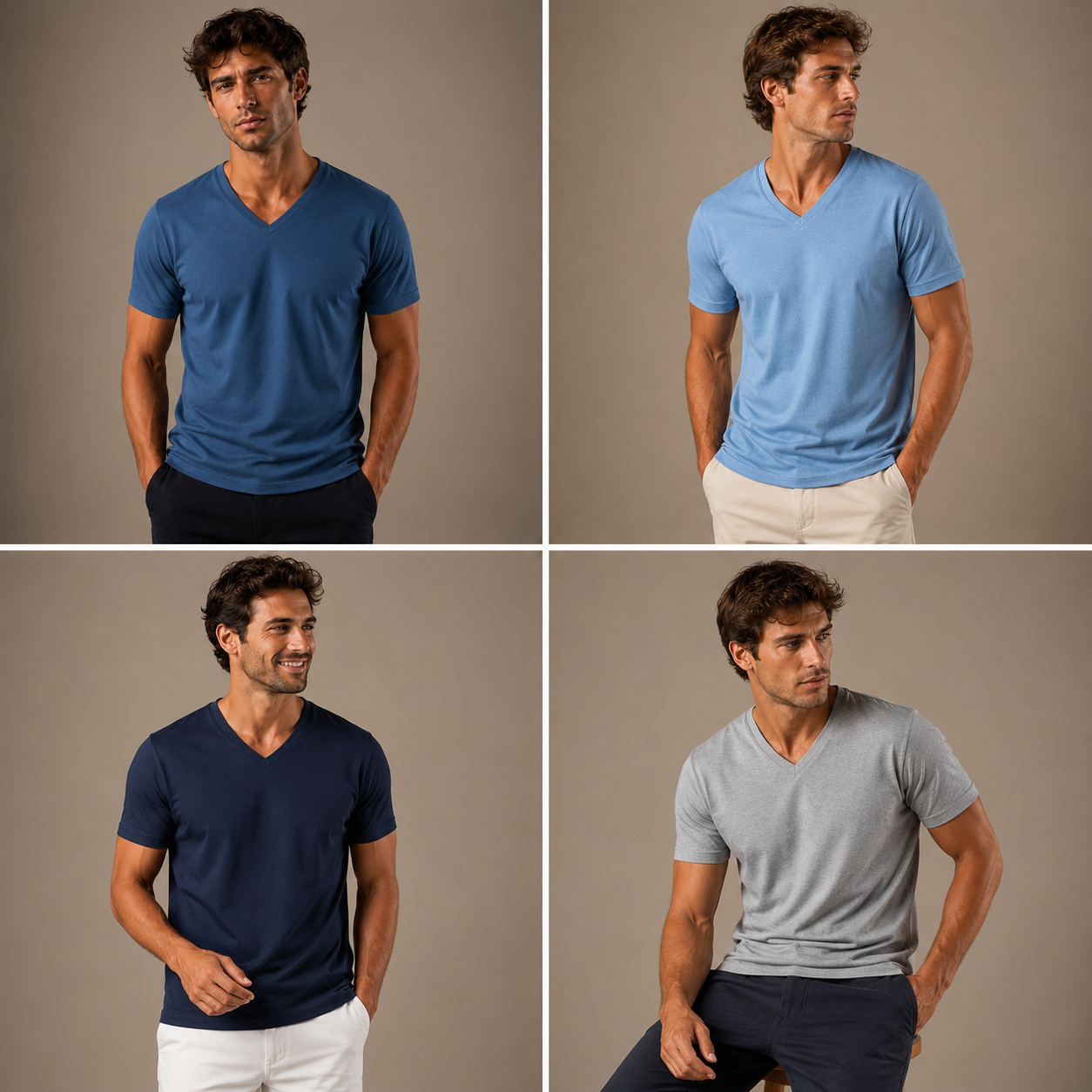 Polo cuello V