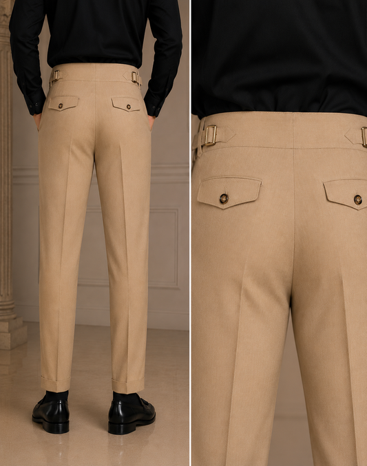 Pantalón Gurkha en flecha 2 reguladores