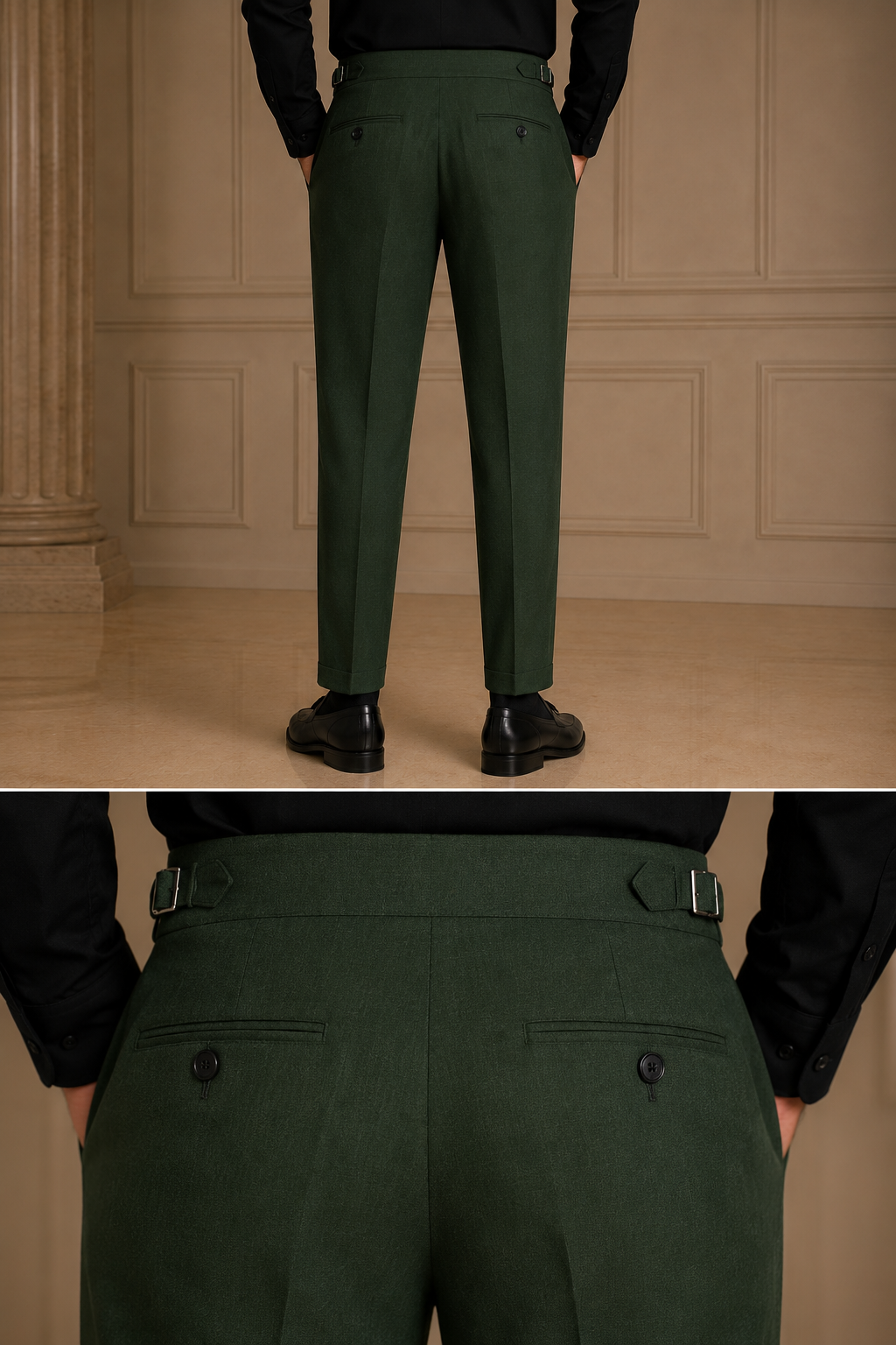 Pantalón Gurkha en Flecha 2 Reguladores