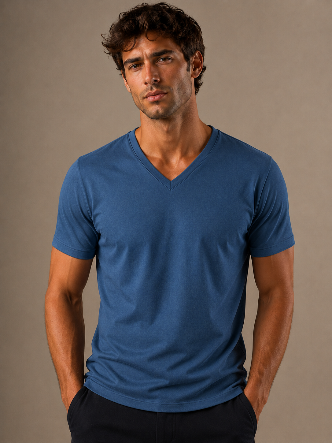 Polo cuello V