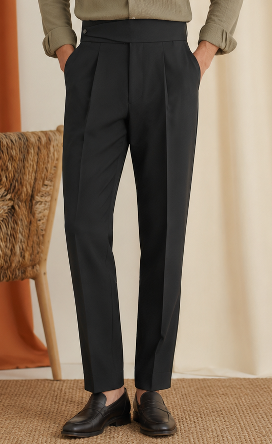 Pantalón Gurkha 1 Botón lateral