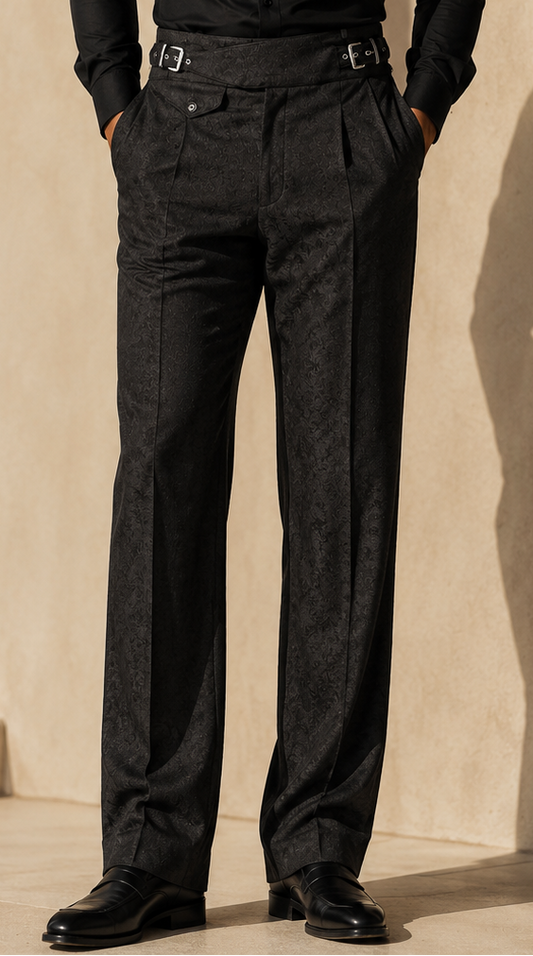 Pantalón Gurkha con Reguladores Laterales brocato
