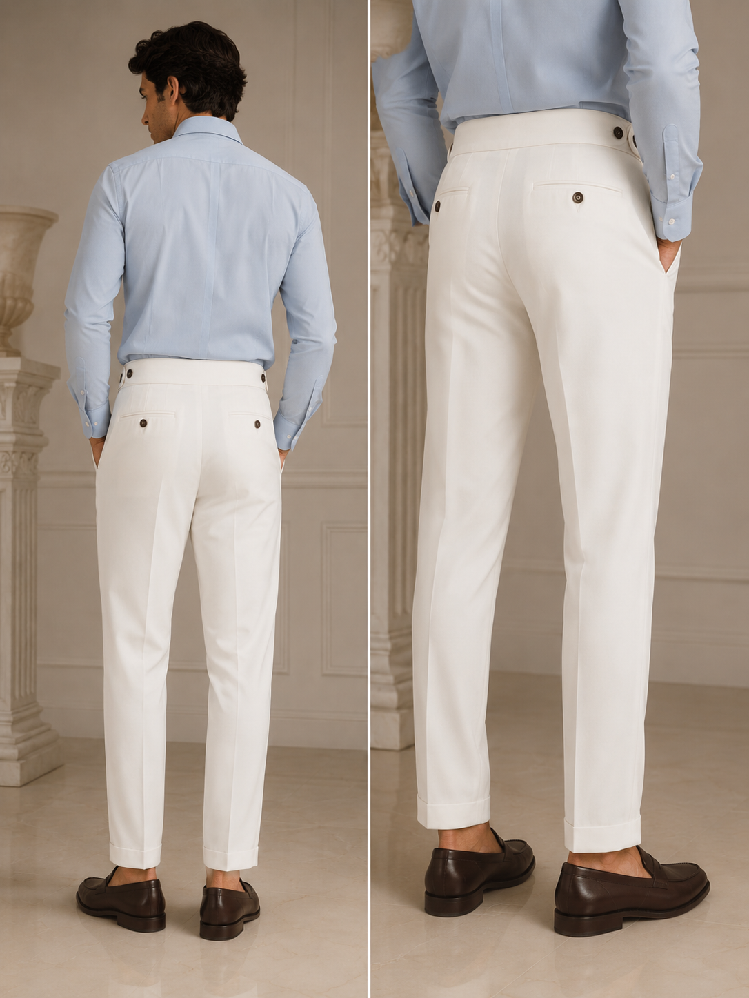 Pantalón Gurkha - Reguladores Laterales con Liga