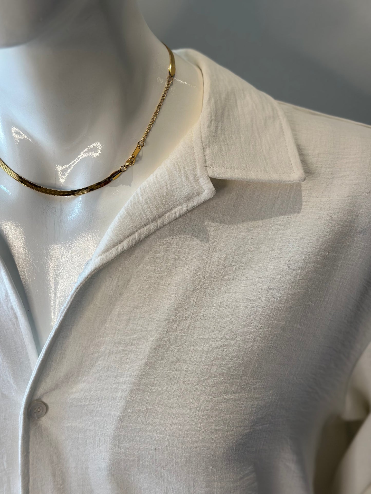 Camisa manga corta Old money Clasica
