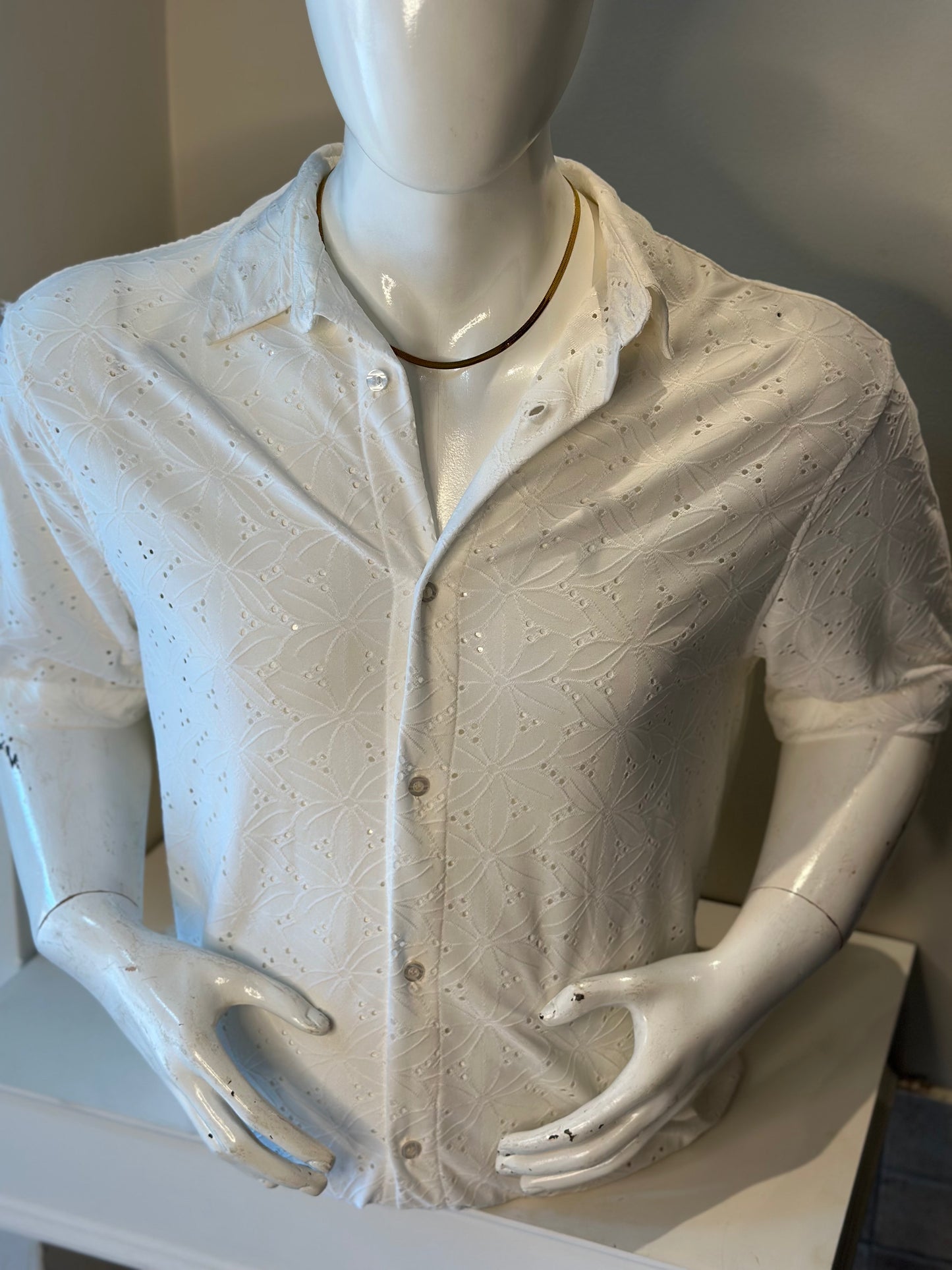 Camisa manga corta Old money Clasica