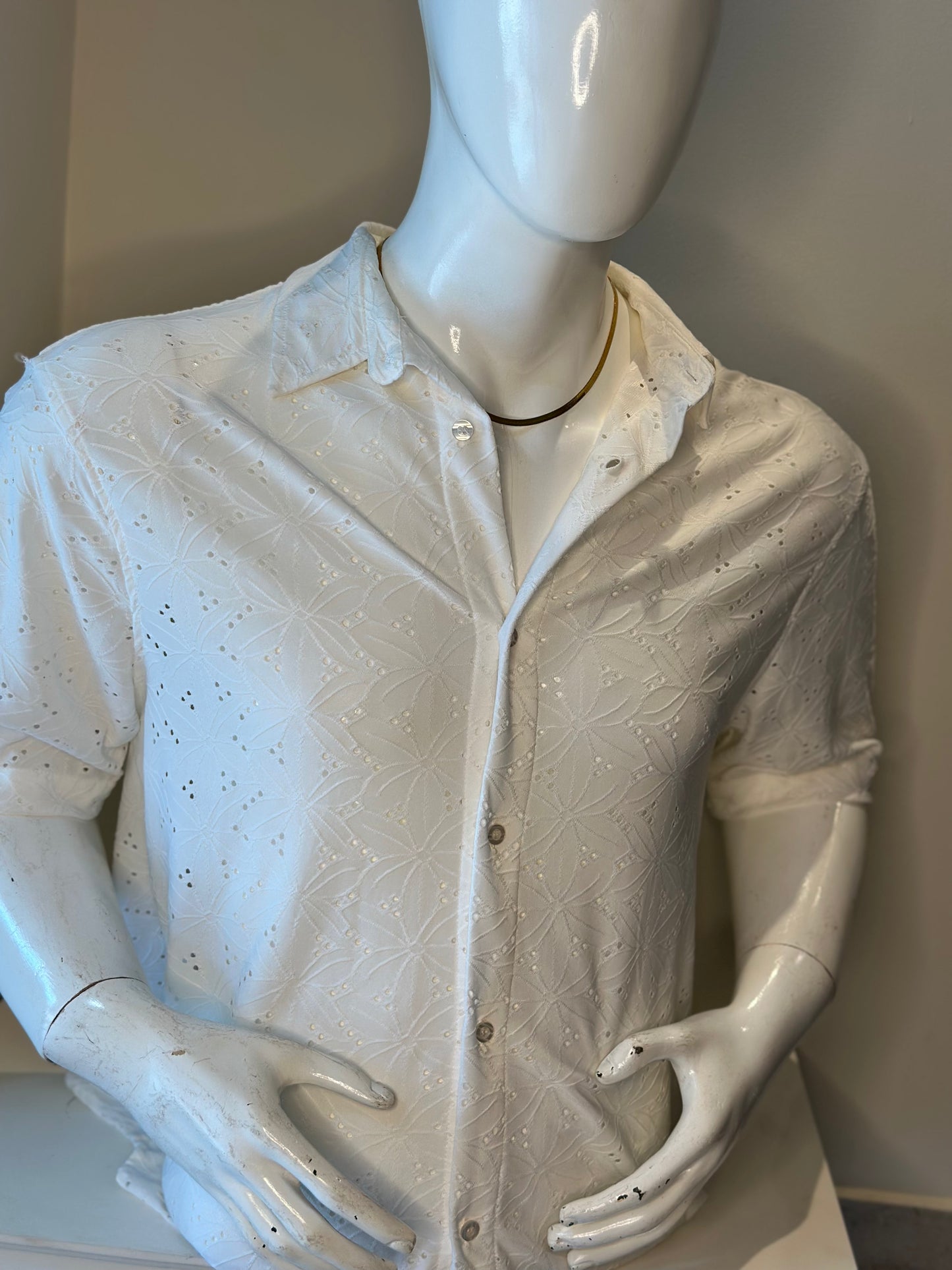 Camisa manga corta Old money Clasica