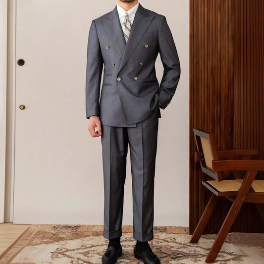 Grey suit