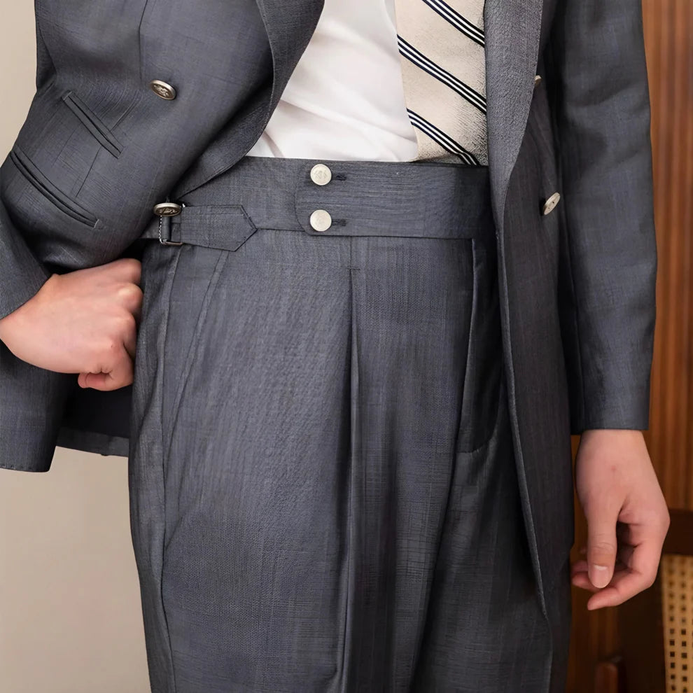 Grey suit
